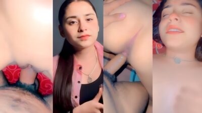 Exclusive Cute GF Hard Fucking Pink Pussy